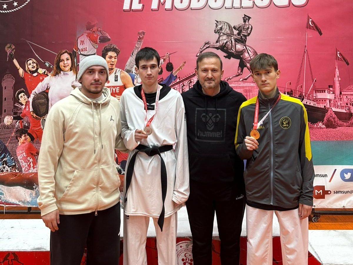 Samsun'da seçmelerde madalya yağmuru