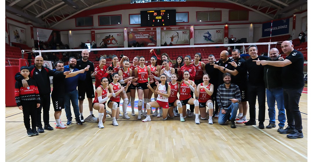 Lidere yan bakılmıyor: Sınav Koleji Samsunspor 17'de 17