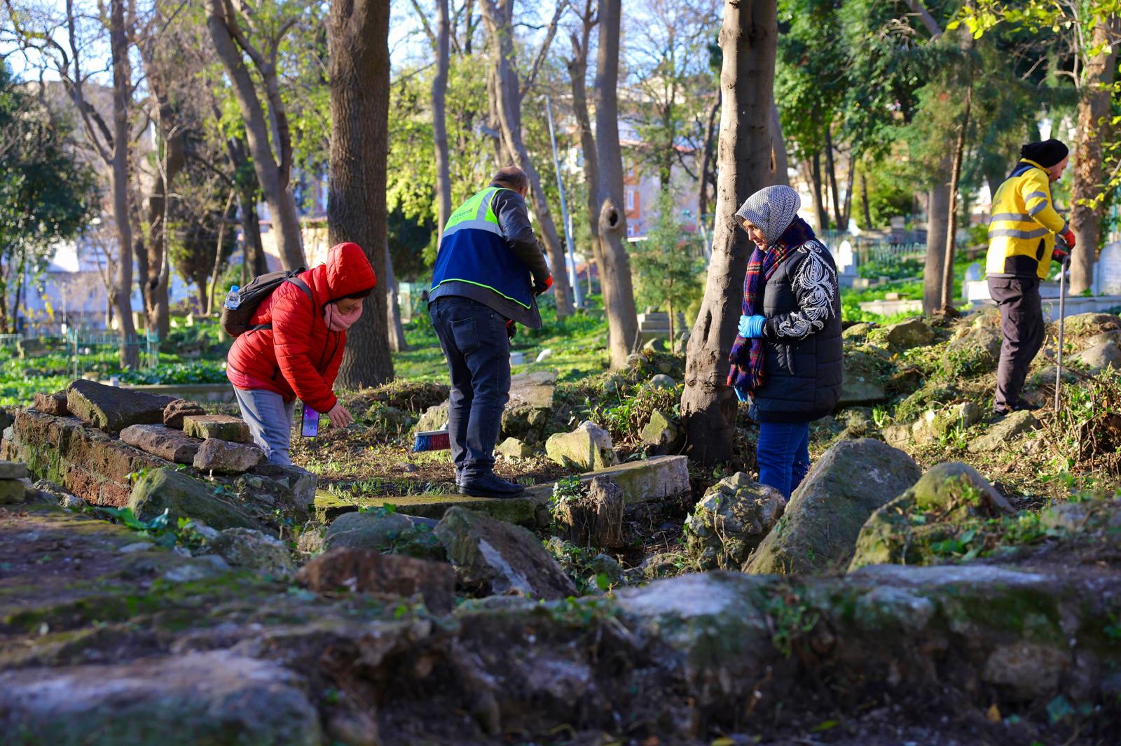 Samsun'da Seyyid Kutbiddin Mezarlığı’nda tarih gün yüzüne çıkıyor