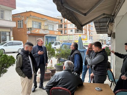 Soğuk günde sıcak buluşma: Başkan Candal'dan ortak akıl vurgusu 