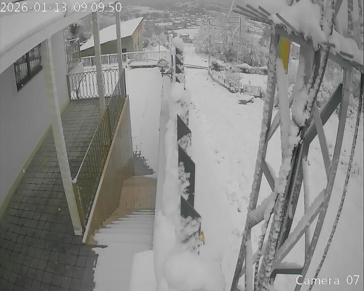 Samsun'da kar: Büyükoyumca Mahallesi beyaza büründü 