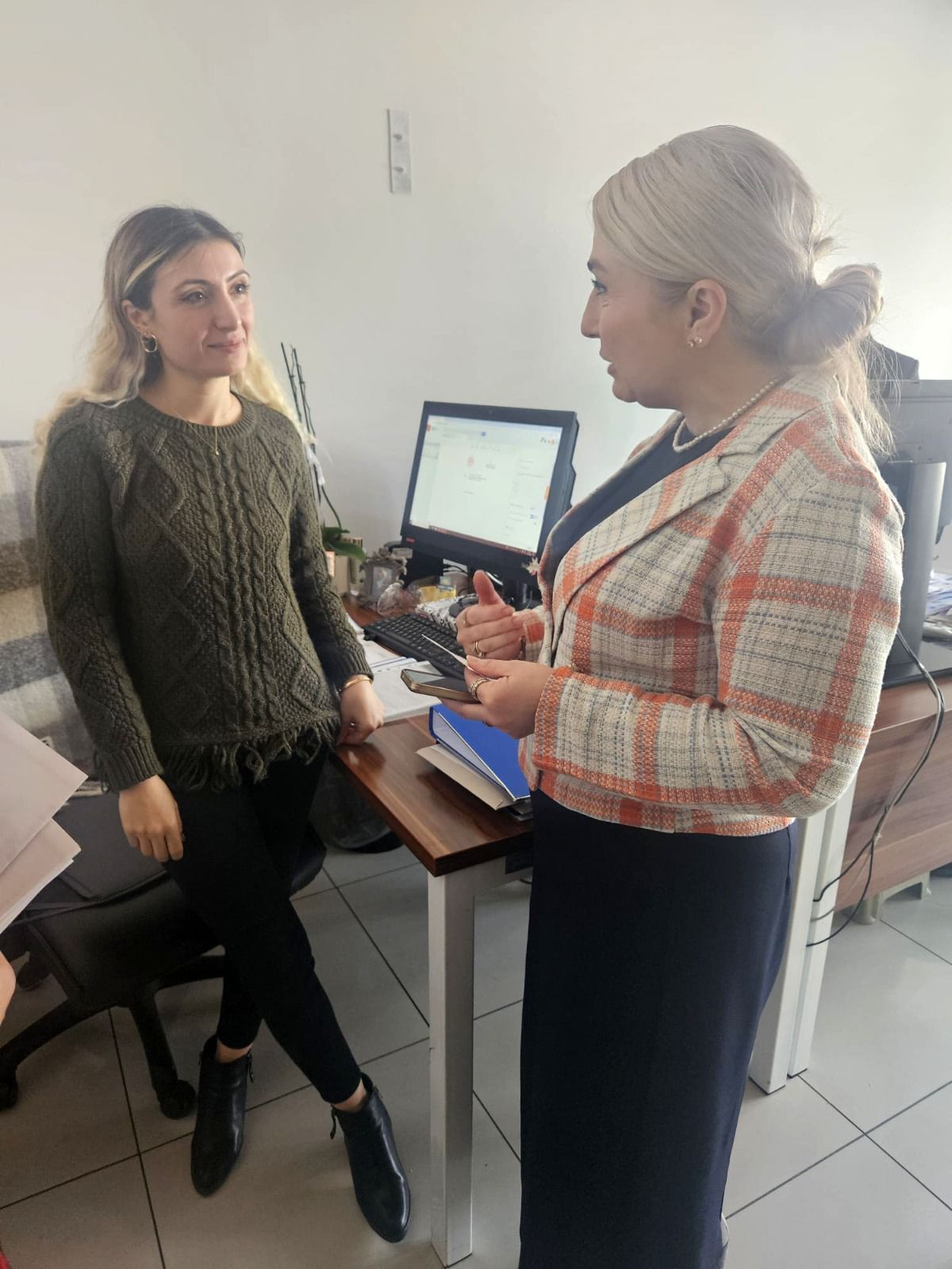 Samsun'da sağlık personeline mektuplu kanser hatırlarması 