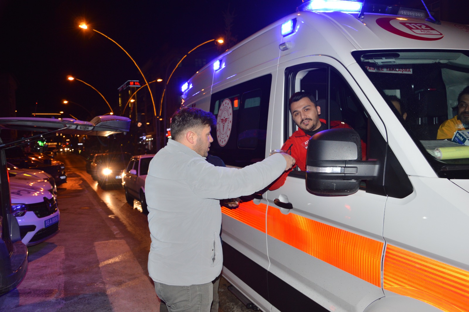 Kandil gecesinde Havza’da gönül köprüleri kuruldu