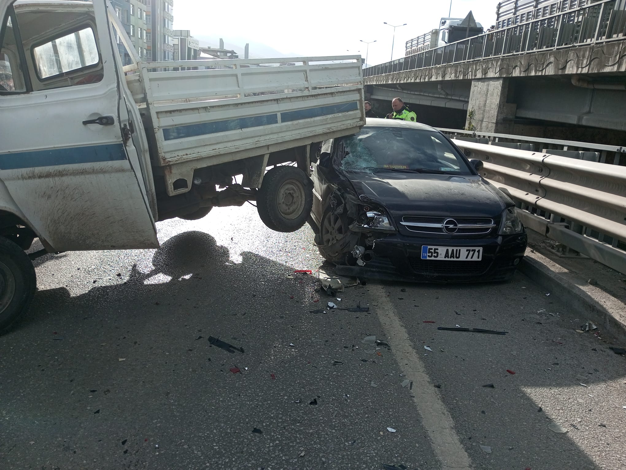 Samsunspor maçı yolunda kaza! 