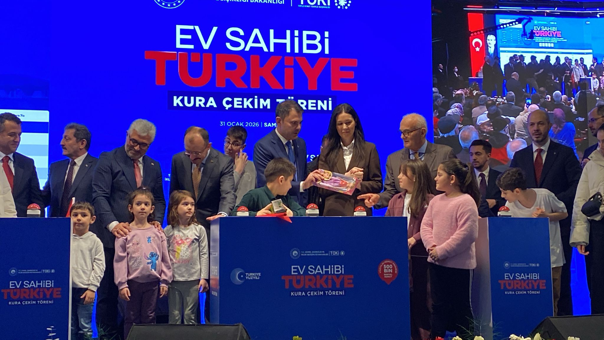 TOKİ'den Samsun'a 6 bin 397 yeni yuva! Bakan Kurum'dan konut seferberliği vurgusu