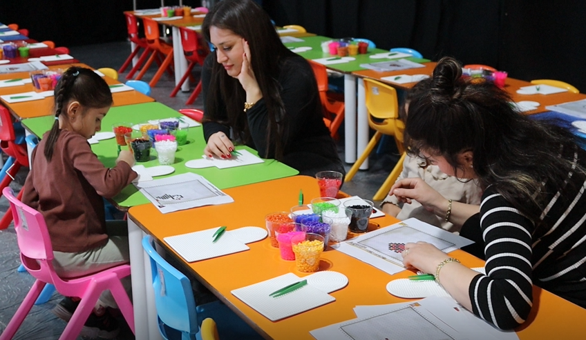 Samsun'da Ramazan sokağına vatandaştan yoğun ilgi
