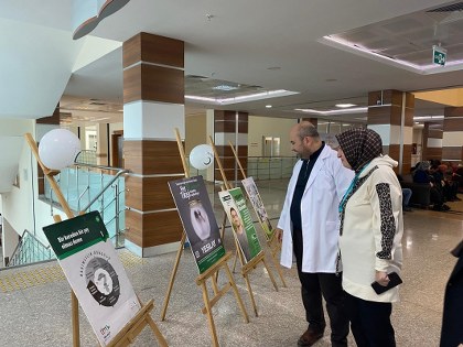 Bafra'da sigaraya karşı farkındalık etkinliği 