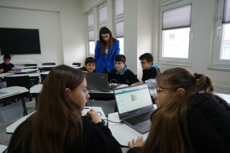 Samsun'da eğitimde yeni dönem: "Geleneksel sınıflardan farklı"