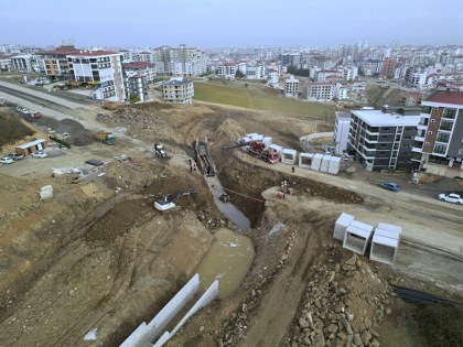 Samsun'da sel riskine karşı milyonluk yatırım