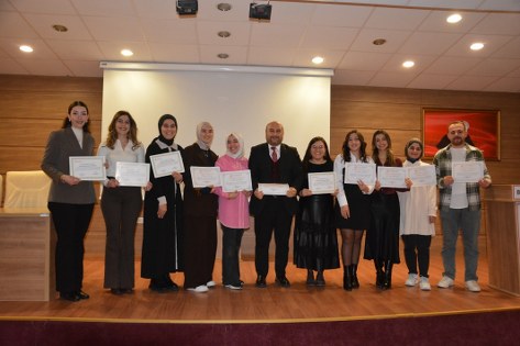 Bafra Devlet Hastanesi’nde 10 hemşireye sertifika 