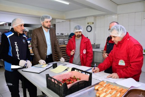 Terme’de Ramazan öncesi pastanelere denetim