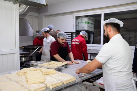 Terme’de Ramazan öncesi pastanelere denetim
