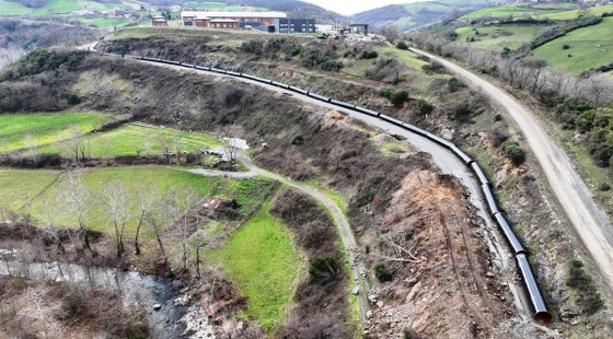 Samsun'da 38 mahalleye can suyu! 