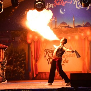 Ramazan geceleri Terme’de bir başka