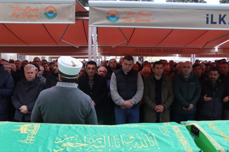 Samsun'da Ali Özmen son yolcuğuna uğurlandı 