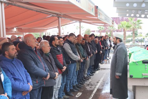 Samsun'da Ali Özmen son yolcuğuna uğurlandı 
