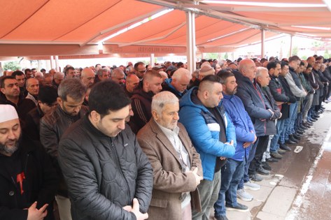 Samsun'da Ali Özmen son yolcuğuna uğurlandı 