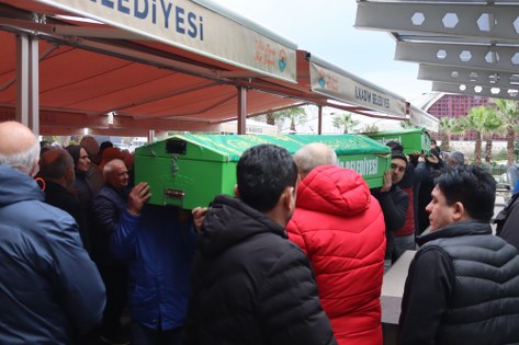 Samsun'da Ali Özmen son yolcuğuna uğurlandı 