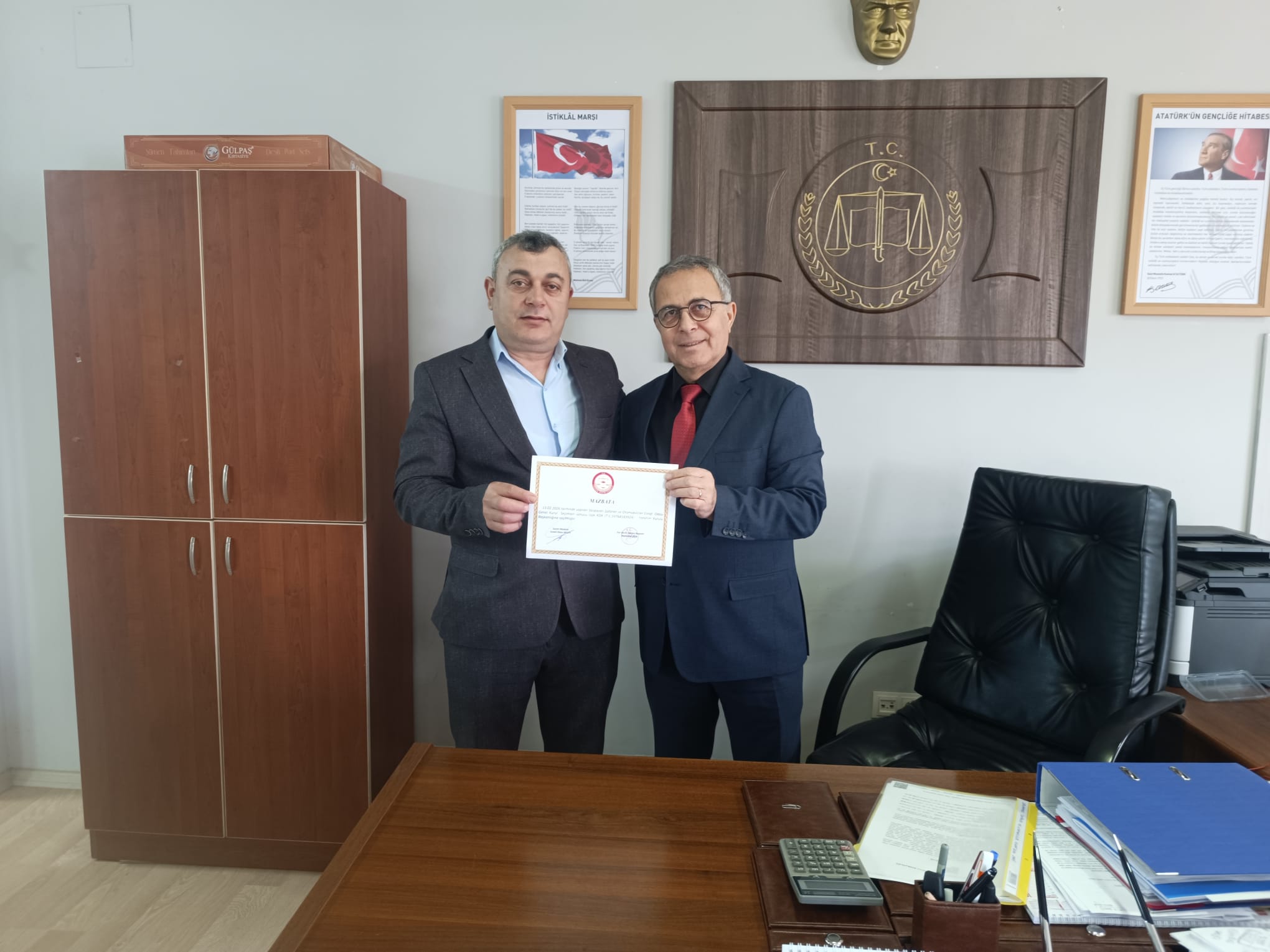 Isak Kok Mazbatasini Aldi (2)