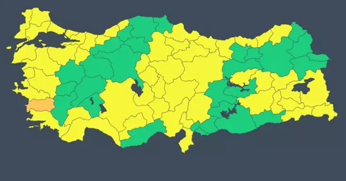 Samsun'da sarı kodlu alarm! Fırtına ve sağanak uyarısı