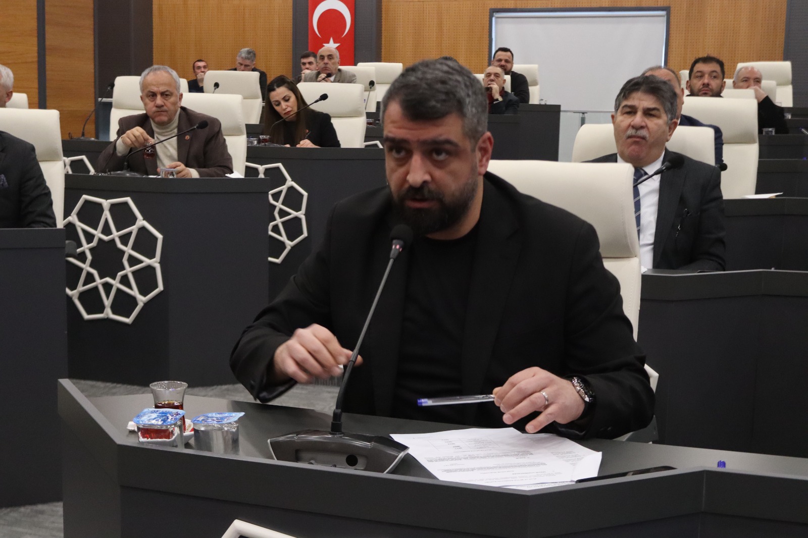 Samsun İlkadım Meclisi'nde işçi tartışması