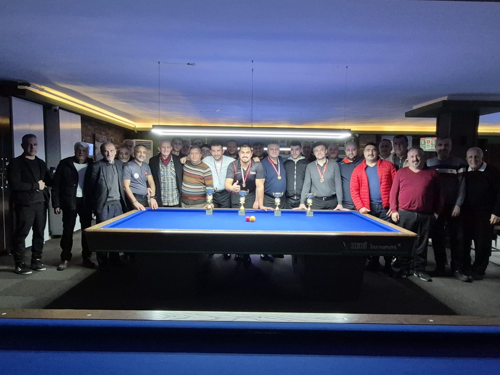 Samsun'da bilardo heyecanı sona erdi: Şampiyon belli oldu 