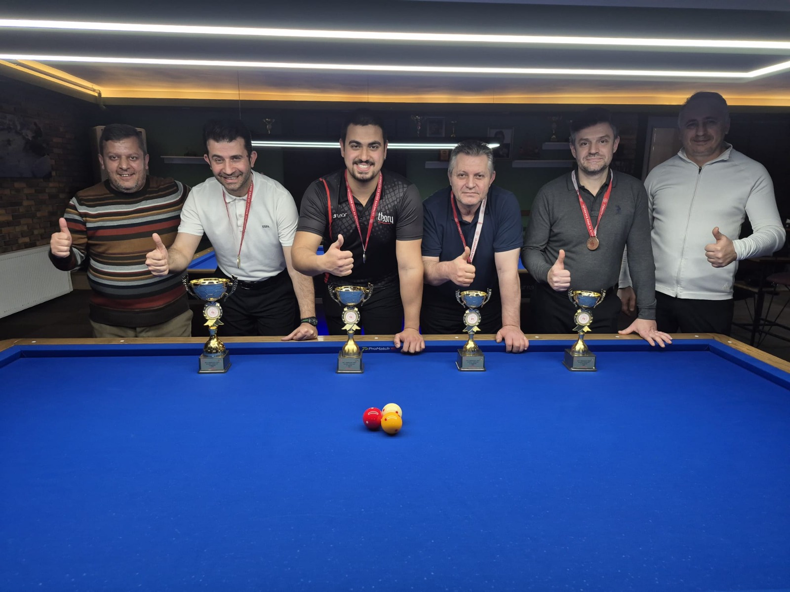 Samsun'da bilardo heyecanı sona erdi: Şampiyon belli oldu 