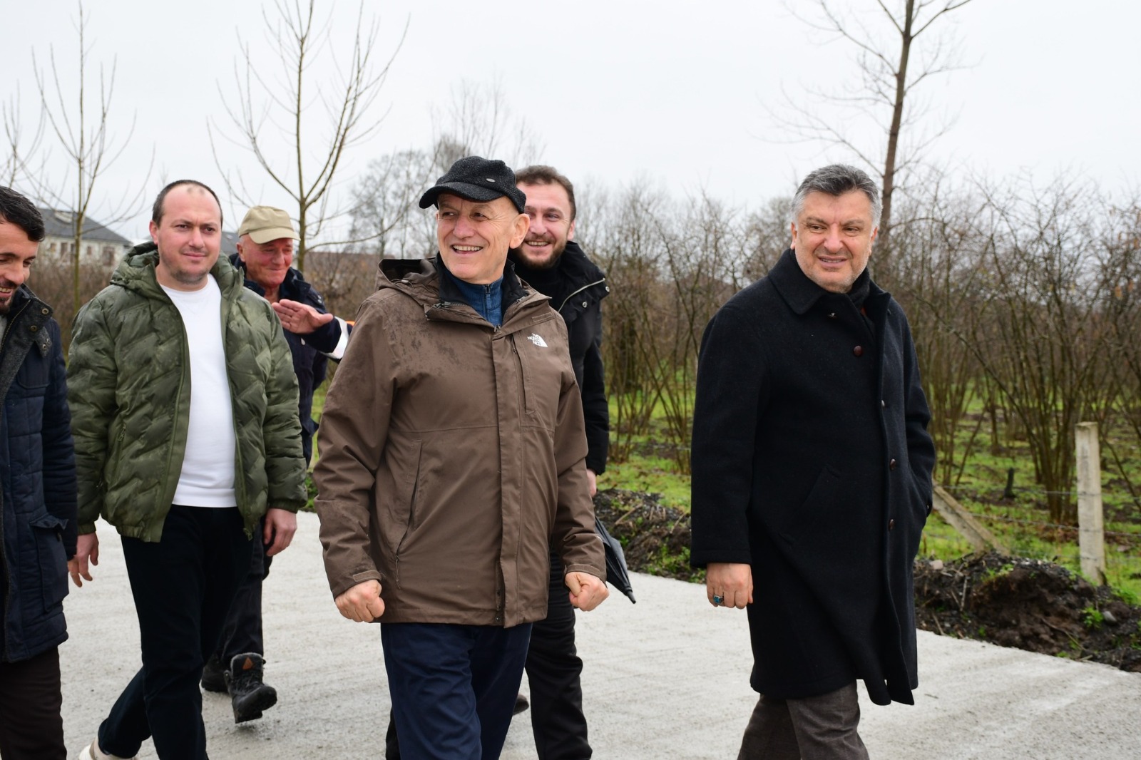 Terme'de bin metrelik yol seferberliği! Başkan Şenol Kul yerinde inceledi
