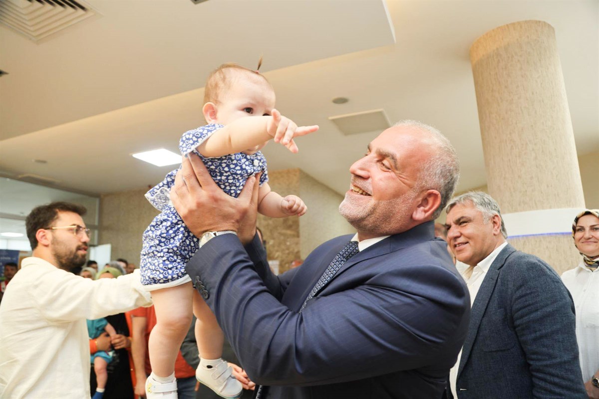 Samsun'da bu ilçede çocuk sahibi olan ailelere 6 bin lira destek