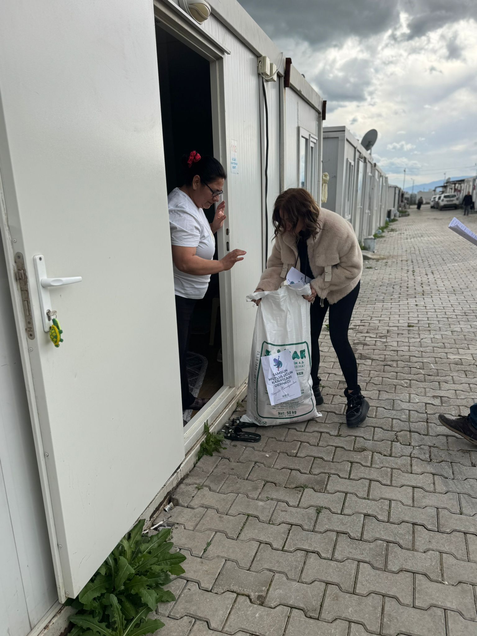 Samsun'da Hatay'a dayanışma köprüsü!