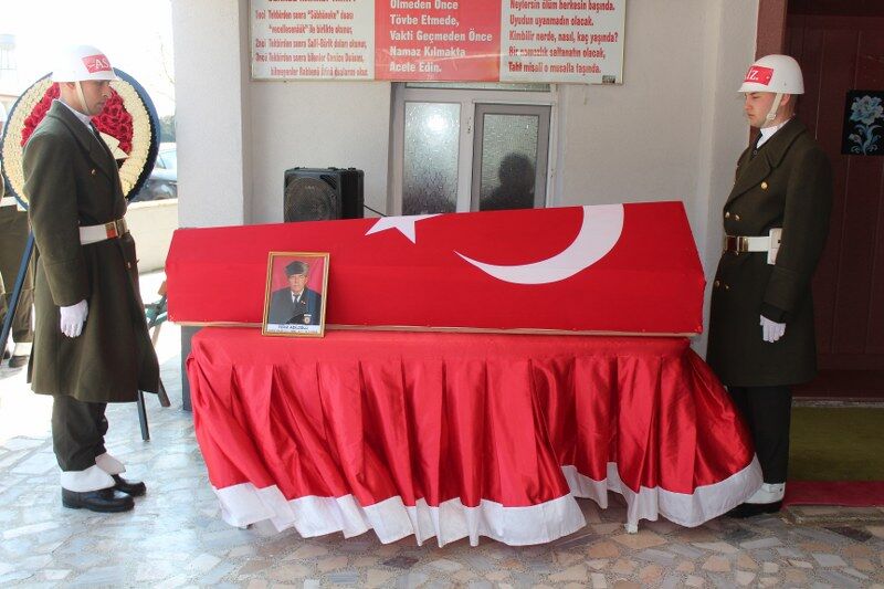 Kıbrıs Gazisi Feris Adiloğlu’na Samsun’da son görev