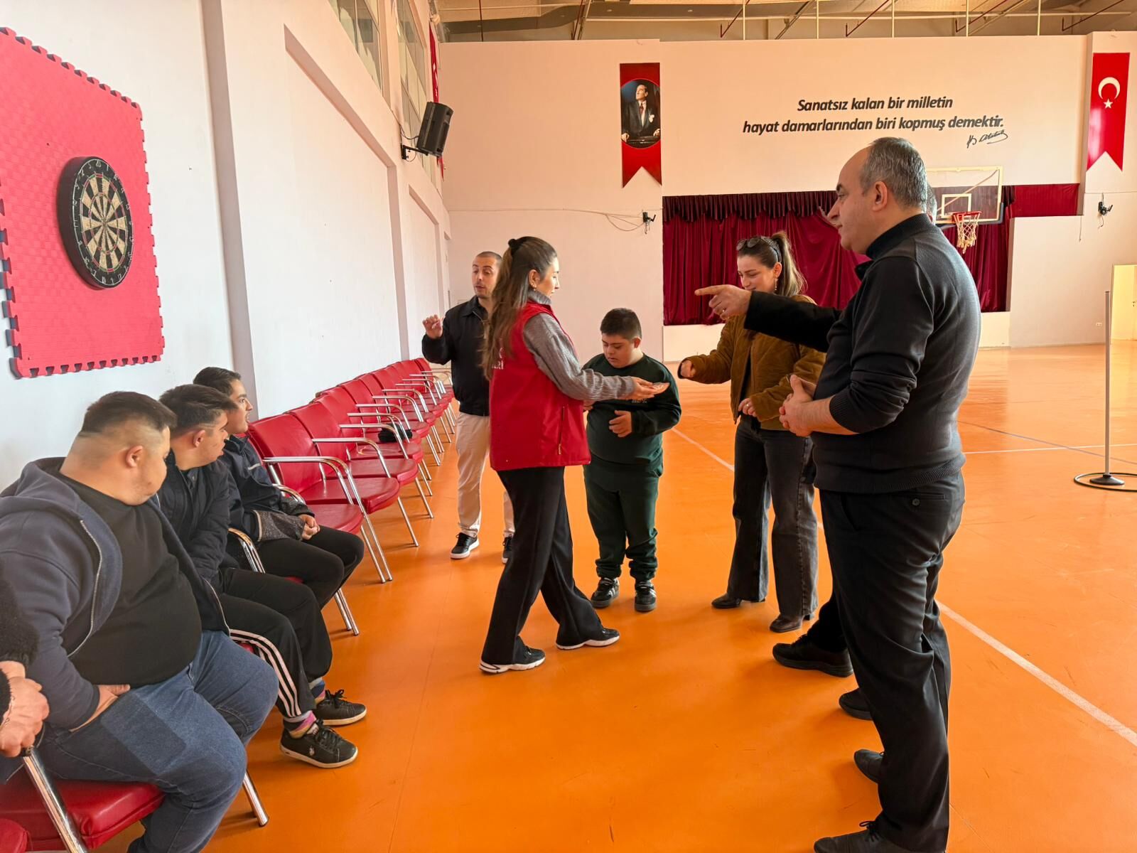 Samsun'da özel gereksinimli öğrenciler için farkındalık etkinliği düzenlendi