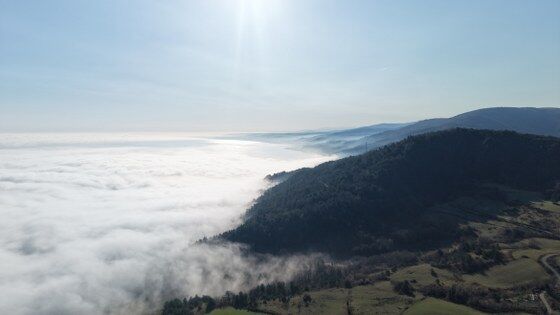 samsun haber: Karadeniz kayboldu! Sis denizi şaşırttı