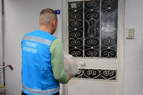 Terme'de dayanışma sofrası: Her gün 500 haneye iftar