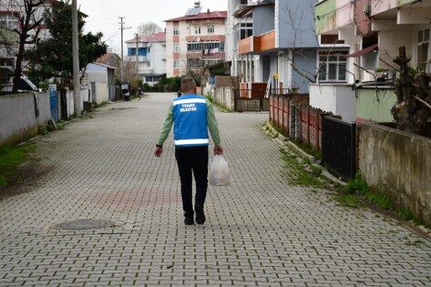 Terme'de dayanışma sofrası: Her gün 500 haneye iftar