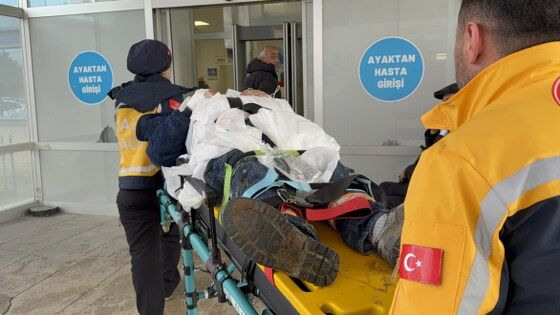 Samsun'da mikser yıkarken hastanelik oldu! 