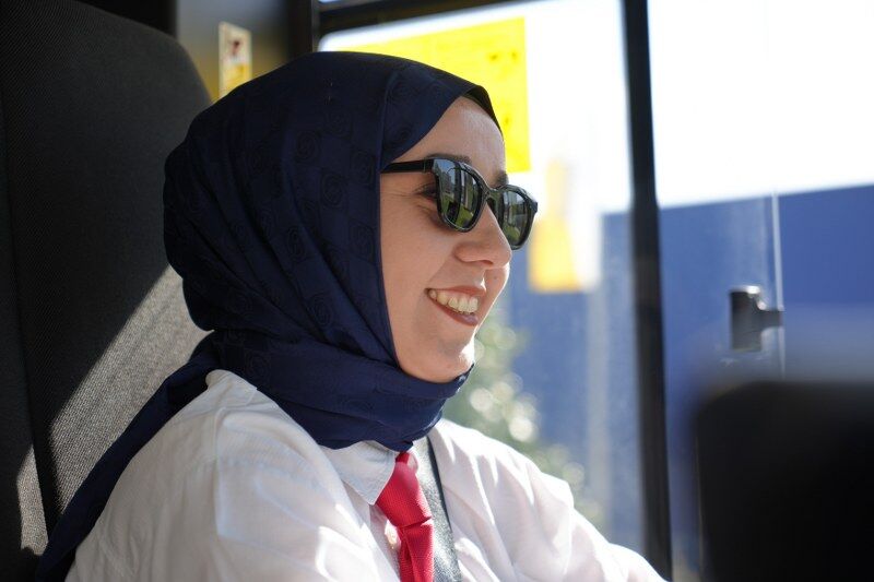 Samsun’da kadın otobüs şoförleri ilham oluyor