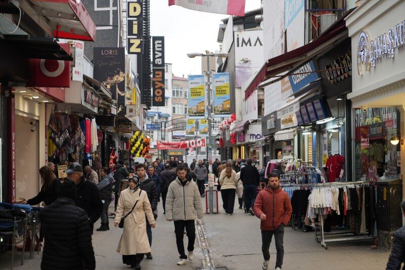 Samsun'da bayram telaşı erkenden başladı 