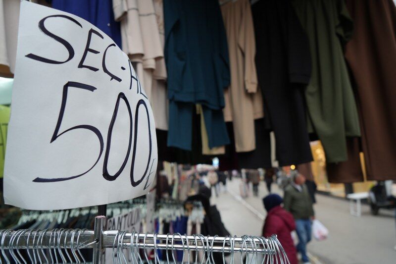 Samsun'da bayram telaşı erkenden başladı 