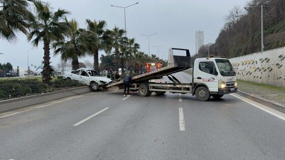 Samsun'da alkollü sürücünün inadı faciaya yol açıyordu: 4 yaralı 