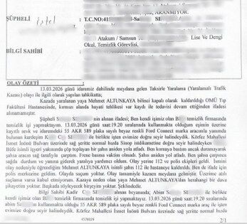 Samsun'da kazanın ardından kritik bekleyiş! Aile adalet istiyor