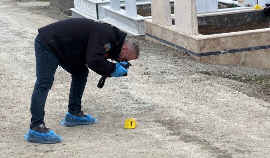 Samsun'da mezarlıkta silahlı saldırı! 