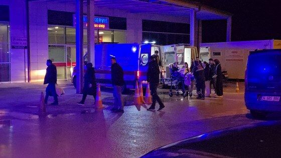 Samsun'da otomobil ormanlık alana uçtu: 7 yaralı 