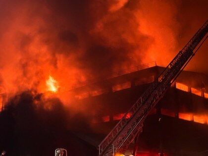 trabzon haber: Trabzon'da fındık fabrikası alevlere teslim oldu!