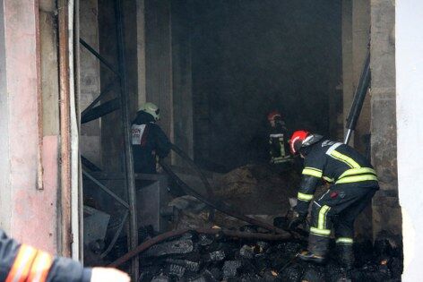 trabzon haber: Trabzon'da fındık fabrikası alevlere teslim oldu!