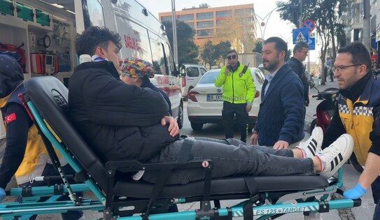 samsun haber: Samsun’da saniyelik refleks kazaya dönüştü!