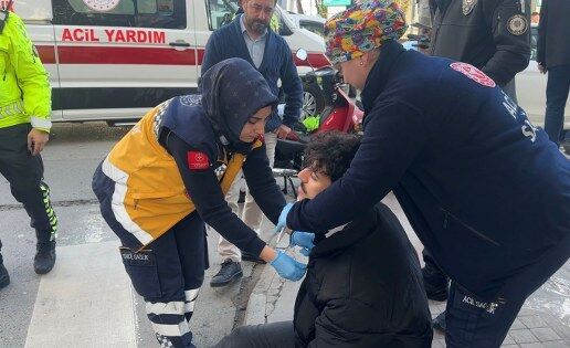 samsun haber: Samsun’da saniyelik refleks kazaya dönüştü!