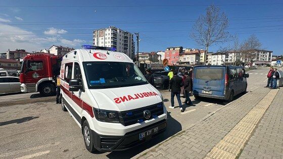 samsun haber: Samsun'da kafa kafaya çarpışma: Yaralılar var 