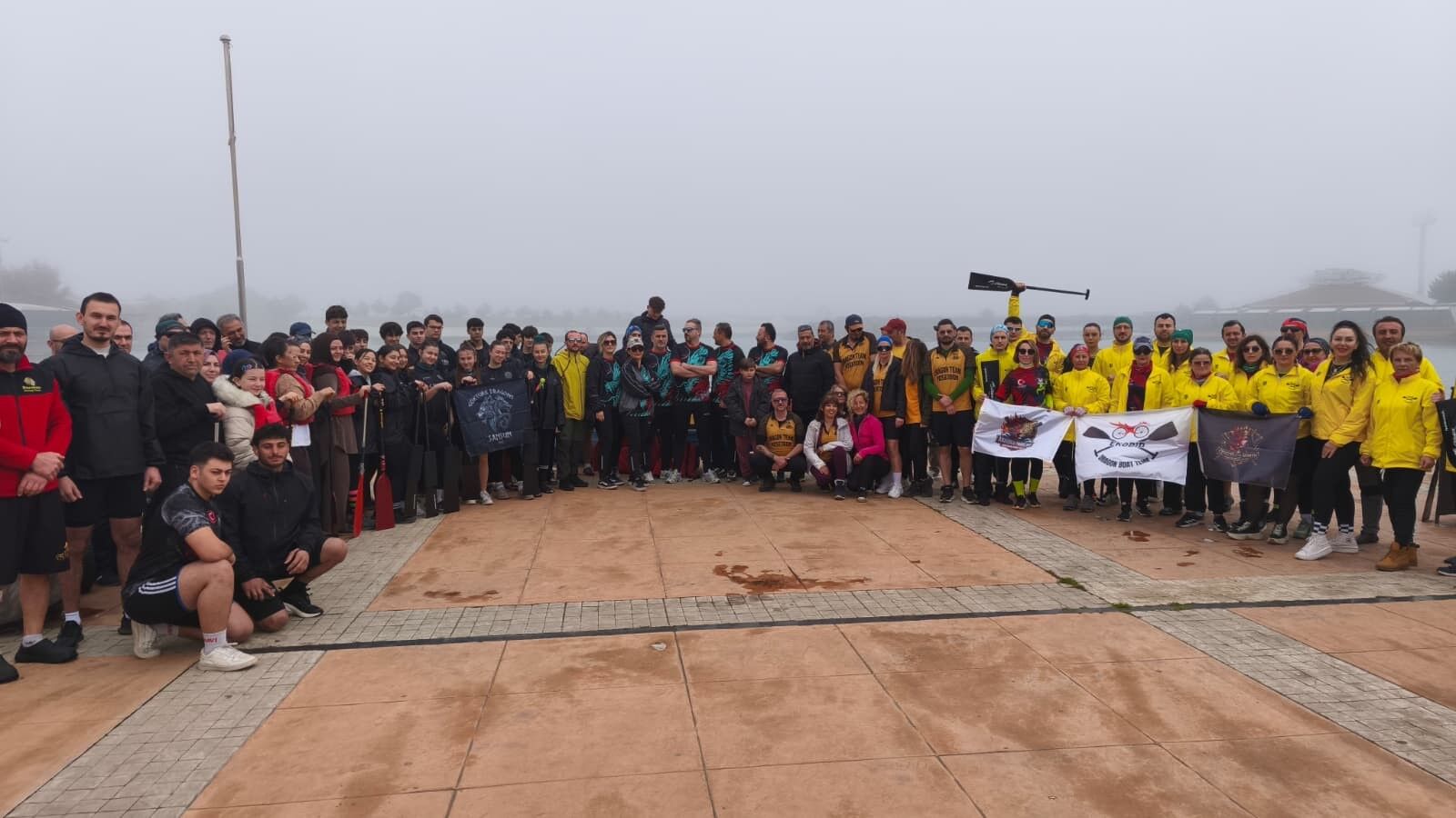 samsun haber: Samsun’da sis ve soğuğa meydan okudular!