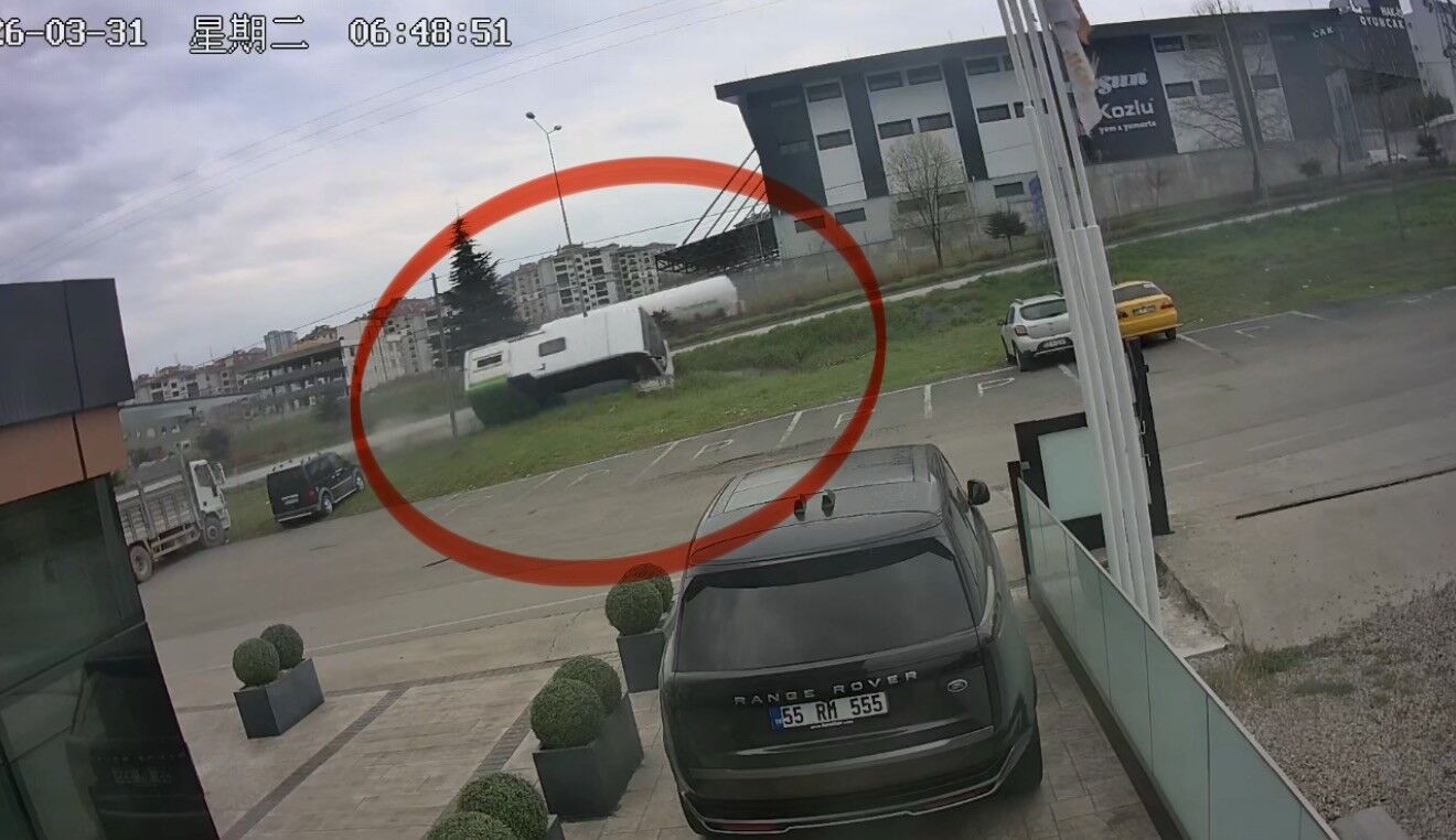 samsun haber: Samsun'da 15 kişinin yaralandığı kazanın görüntüleri ortaya çıktı!